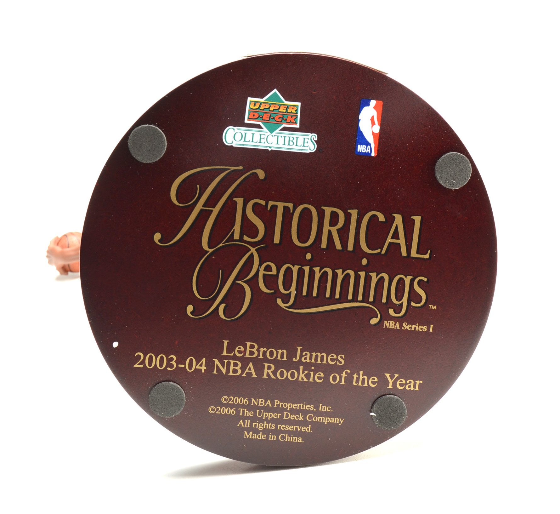 Upper Deck LeBron James Rookie of the Year Statue