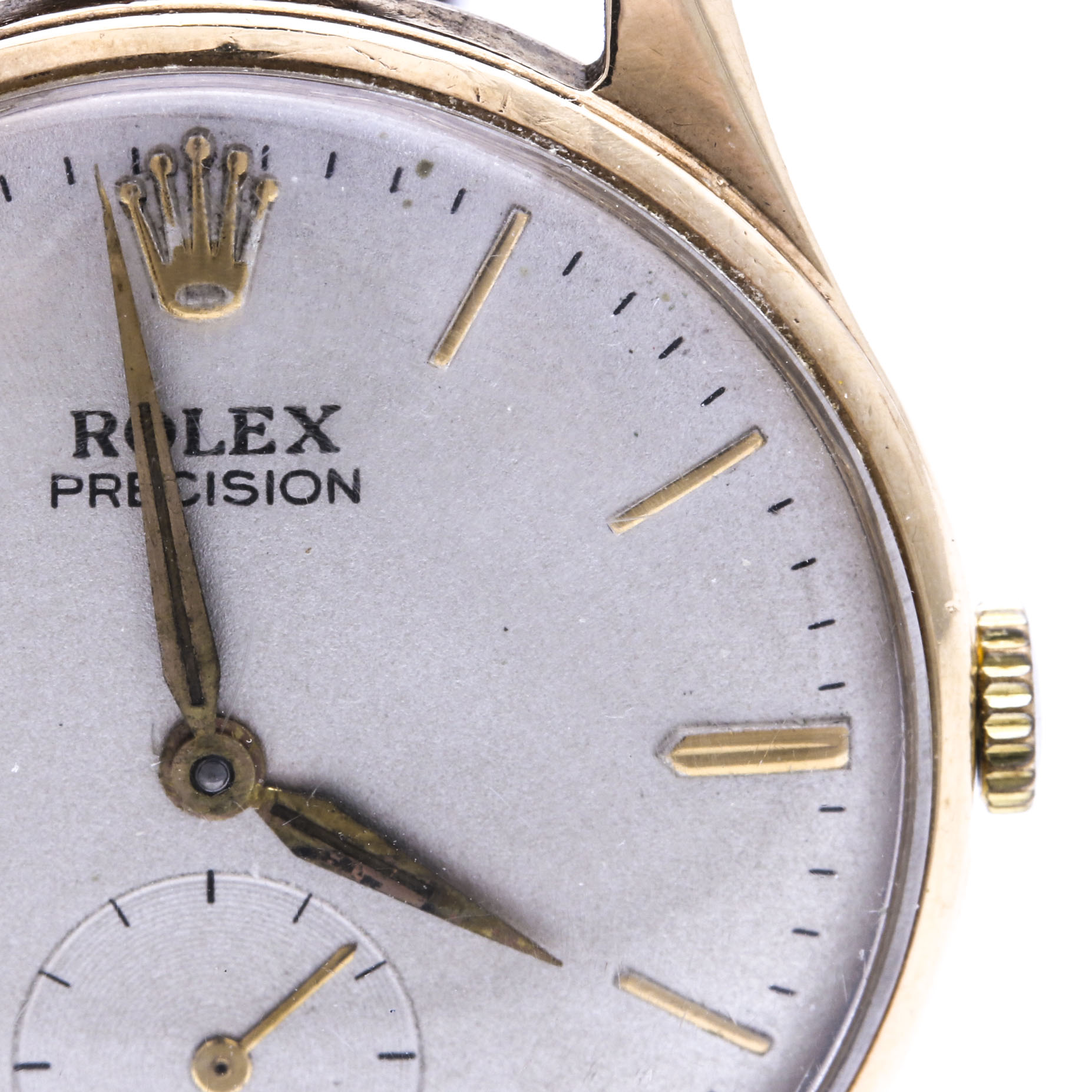 9K Yellow Gold Men's Rolex Precision Watch