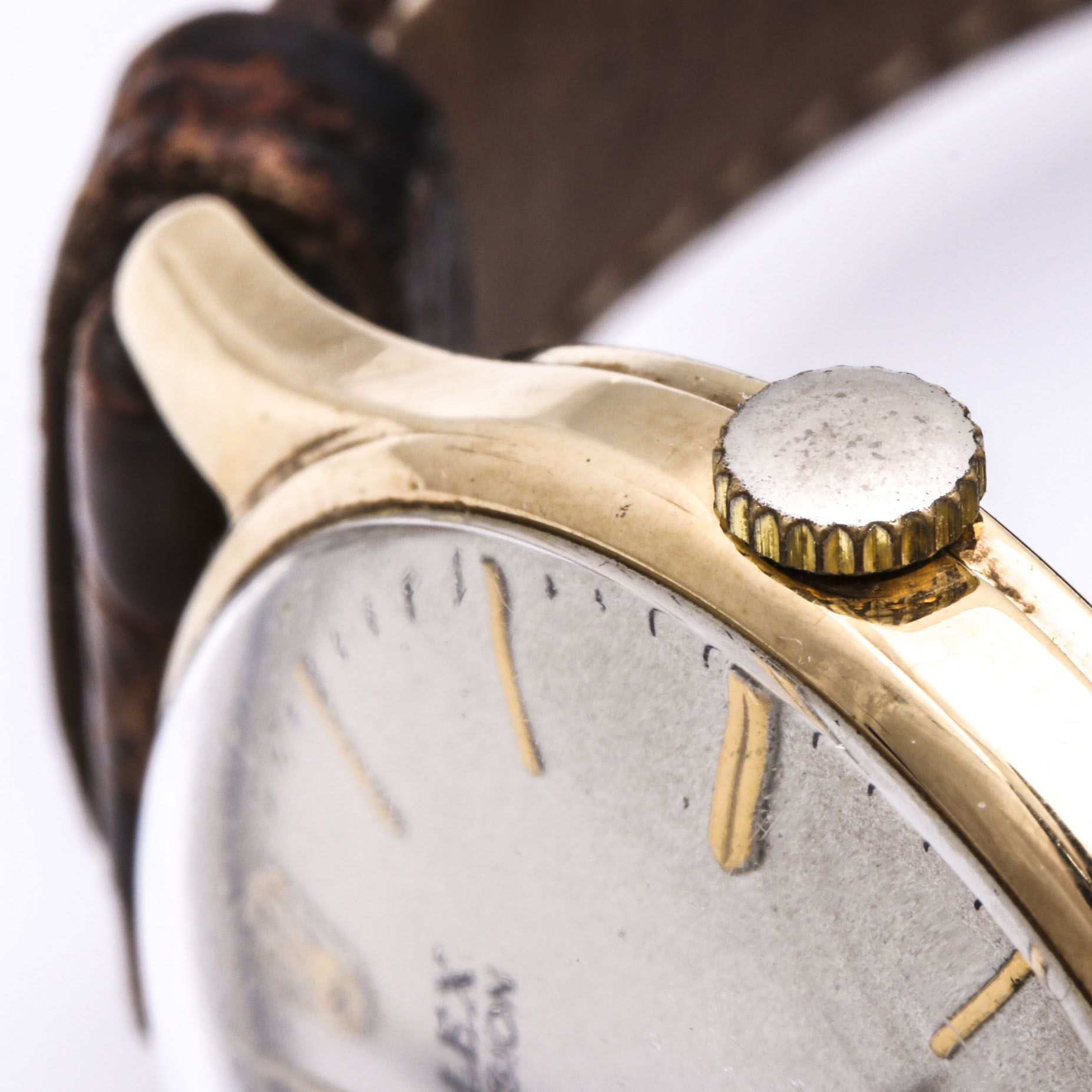 9K Yellow Gold Men's Rolex Precision Watch