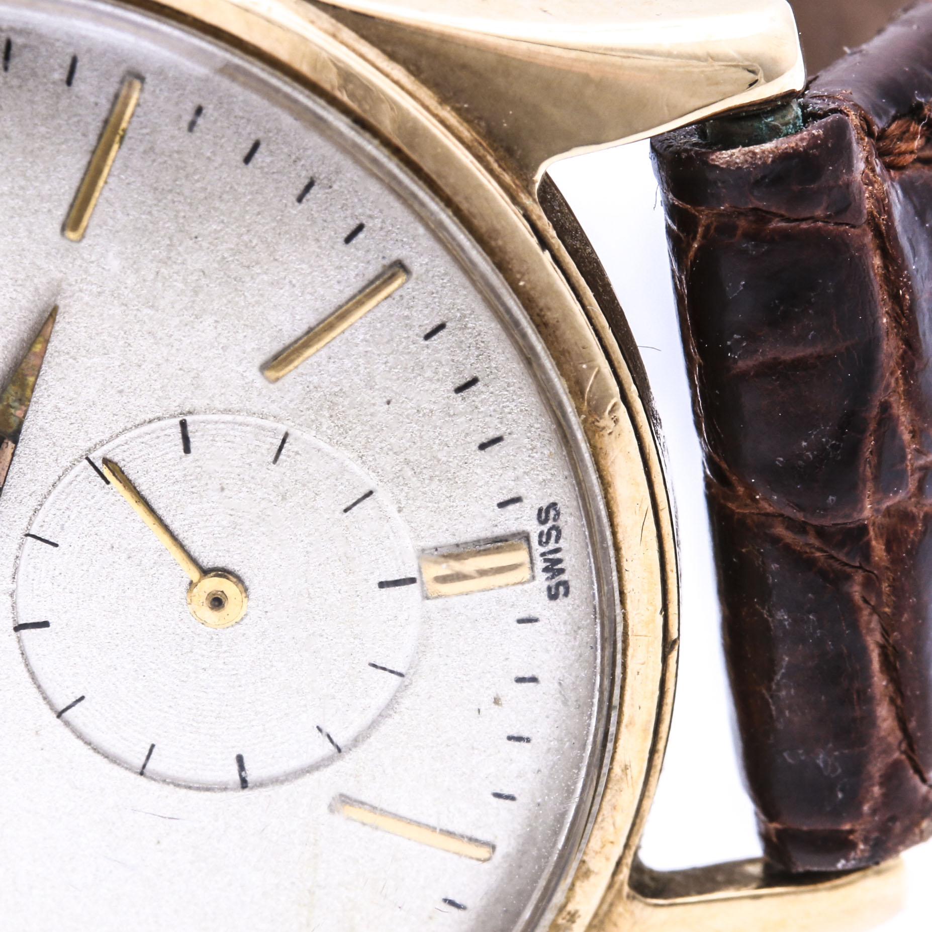 9K Yellow Gold Men's Rolex Precision Watch