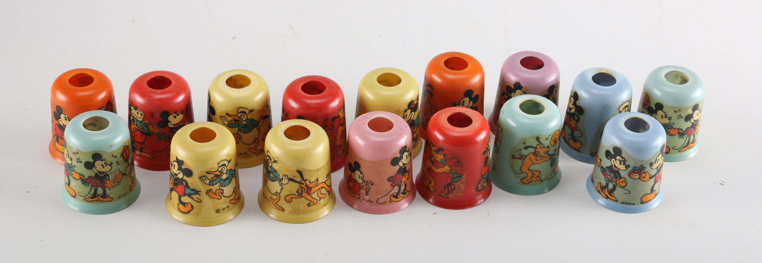 Vintage Disney Christmas Lights and Ornaments