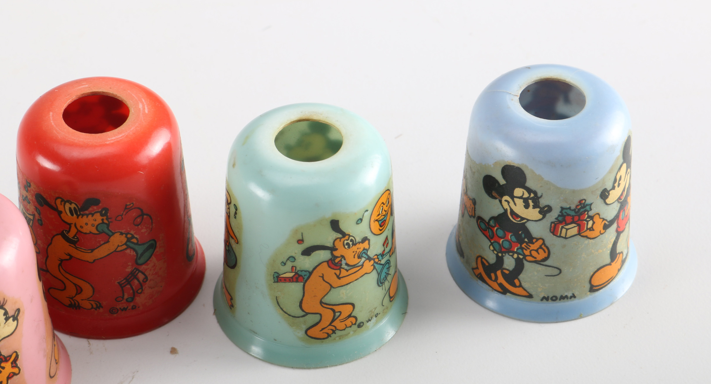 Vintage Disney Christmas Lights and Ornaments