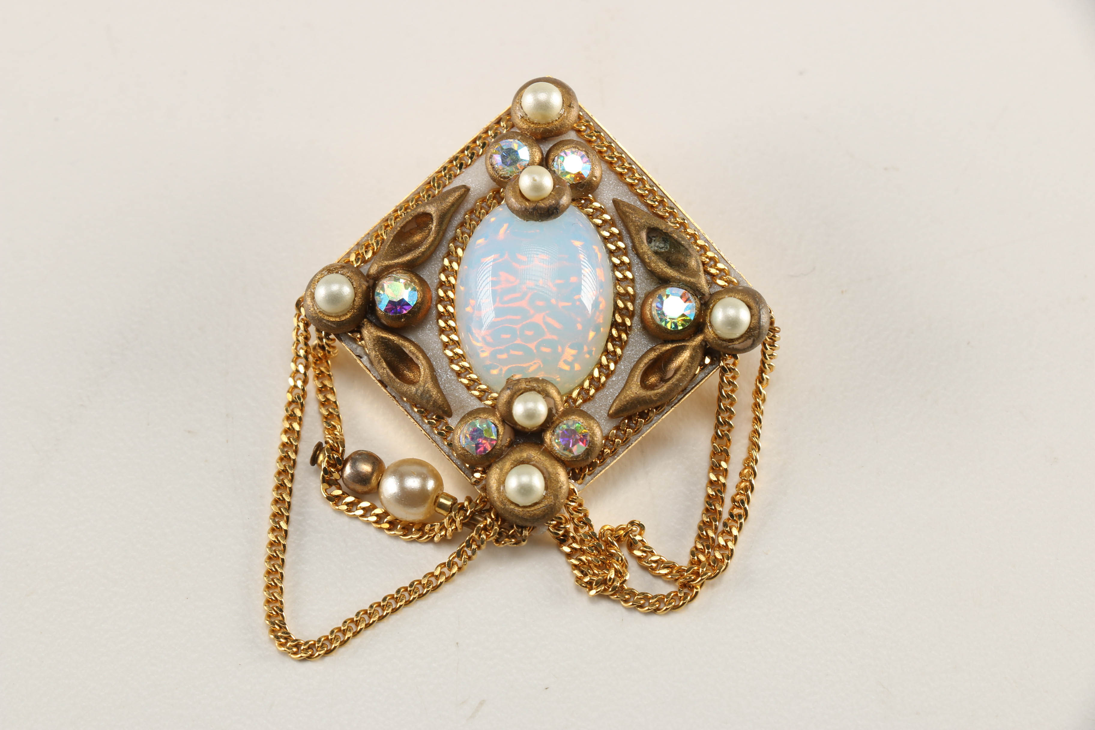 Assortment of Gold Toned Jewelry