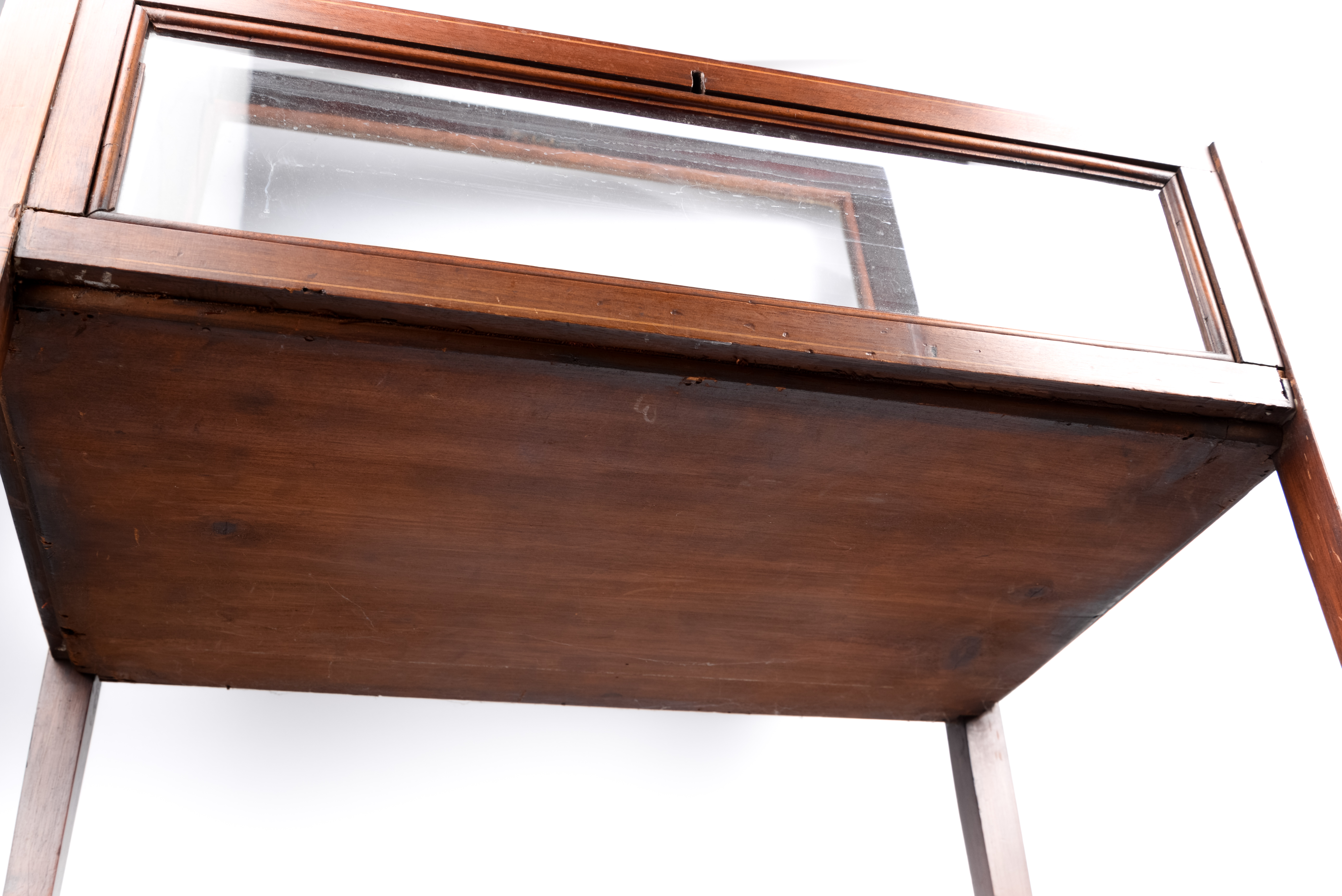 Antique Hepplewhite Style Curio Table