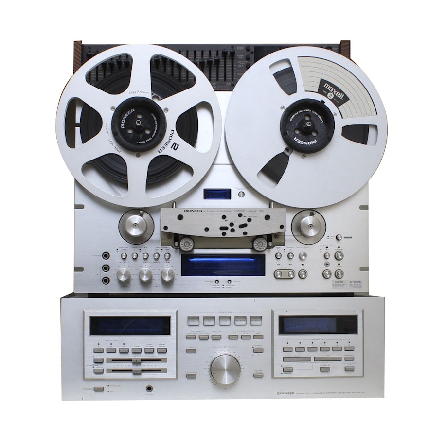 Pioneer Reel-To-Reel Recorder, Receiver, AudioControl Equalizer