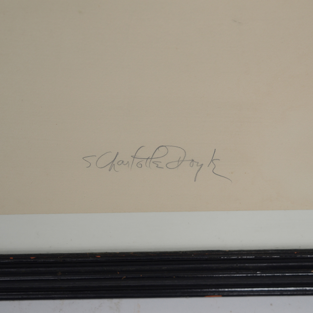 S. Charlotte Doyle Artist's Proof Etching with Aquatint