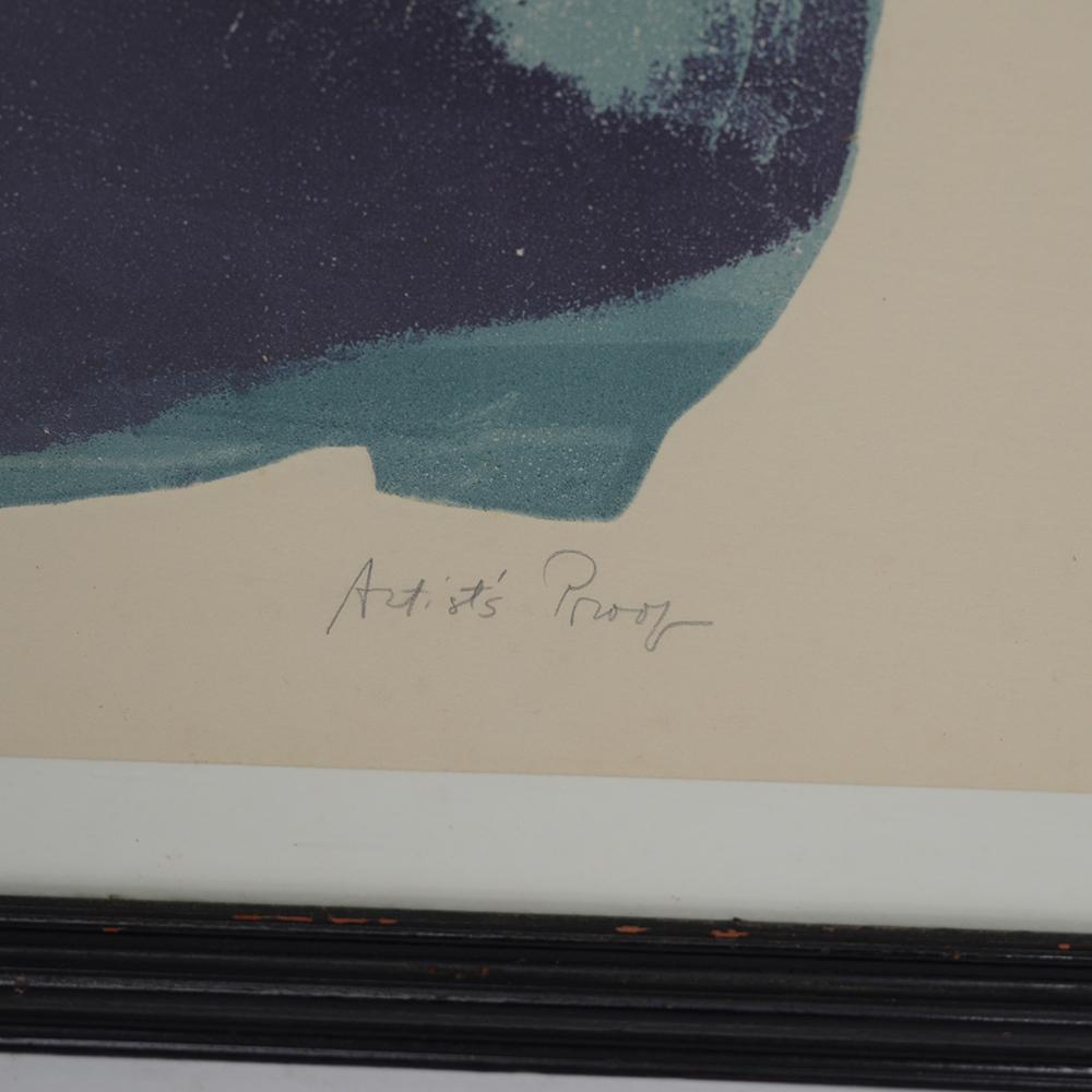 S. Charlotte Doyle Artist's Proof Etching with Aquatint