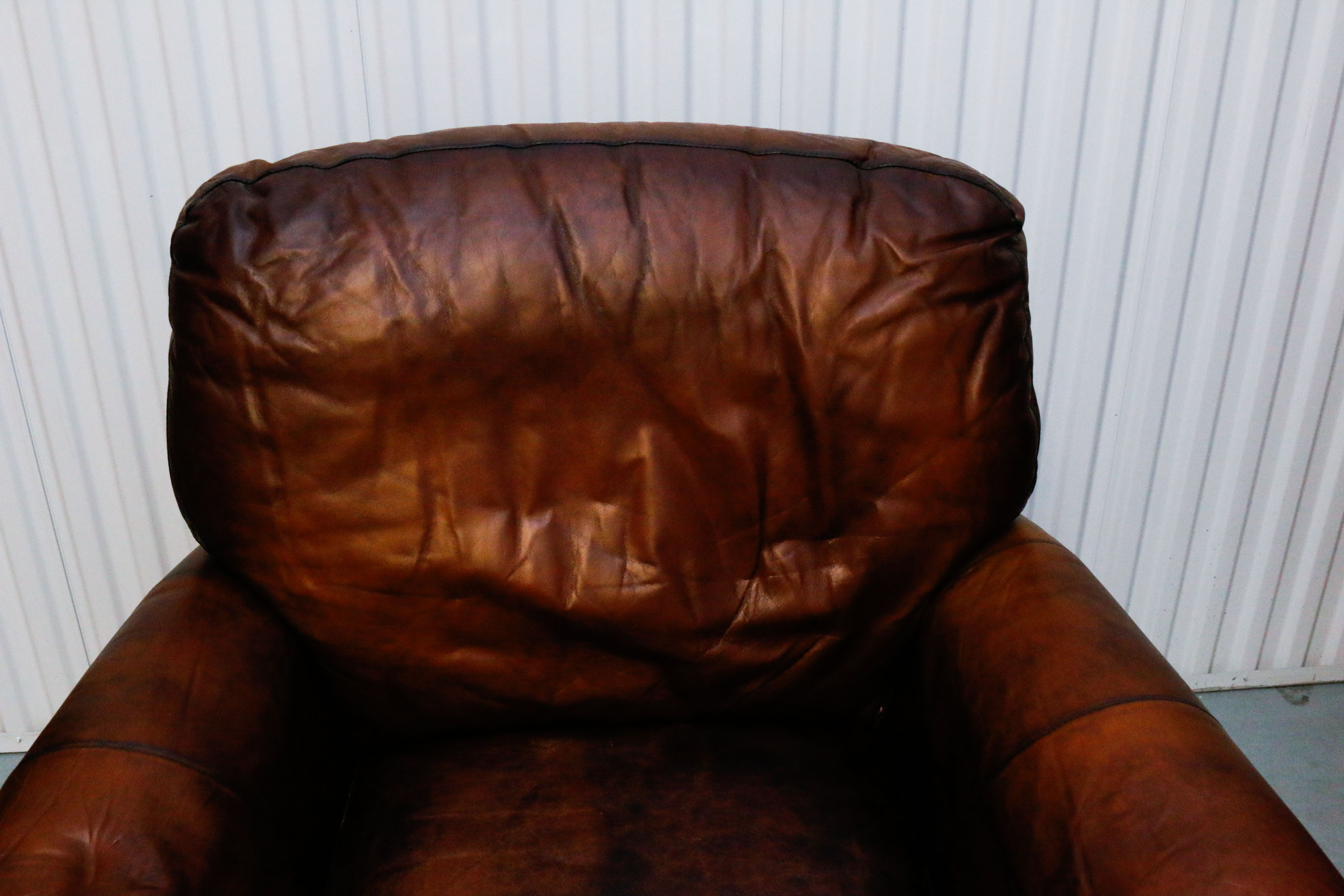 Brown Leather Recliner from Havertys