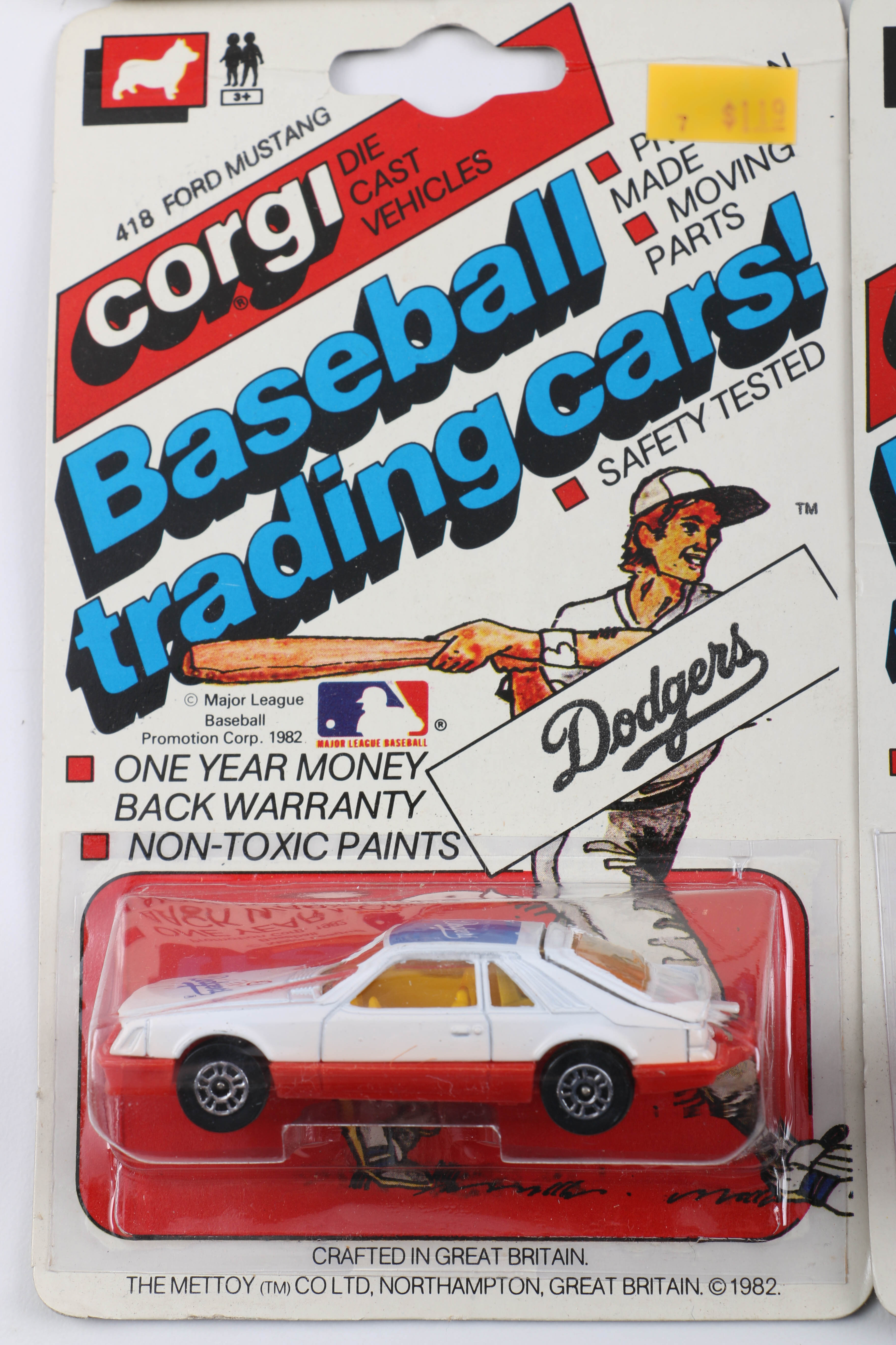 Vintage Corgi Sports Trading Cars