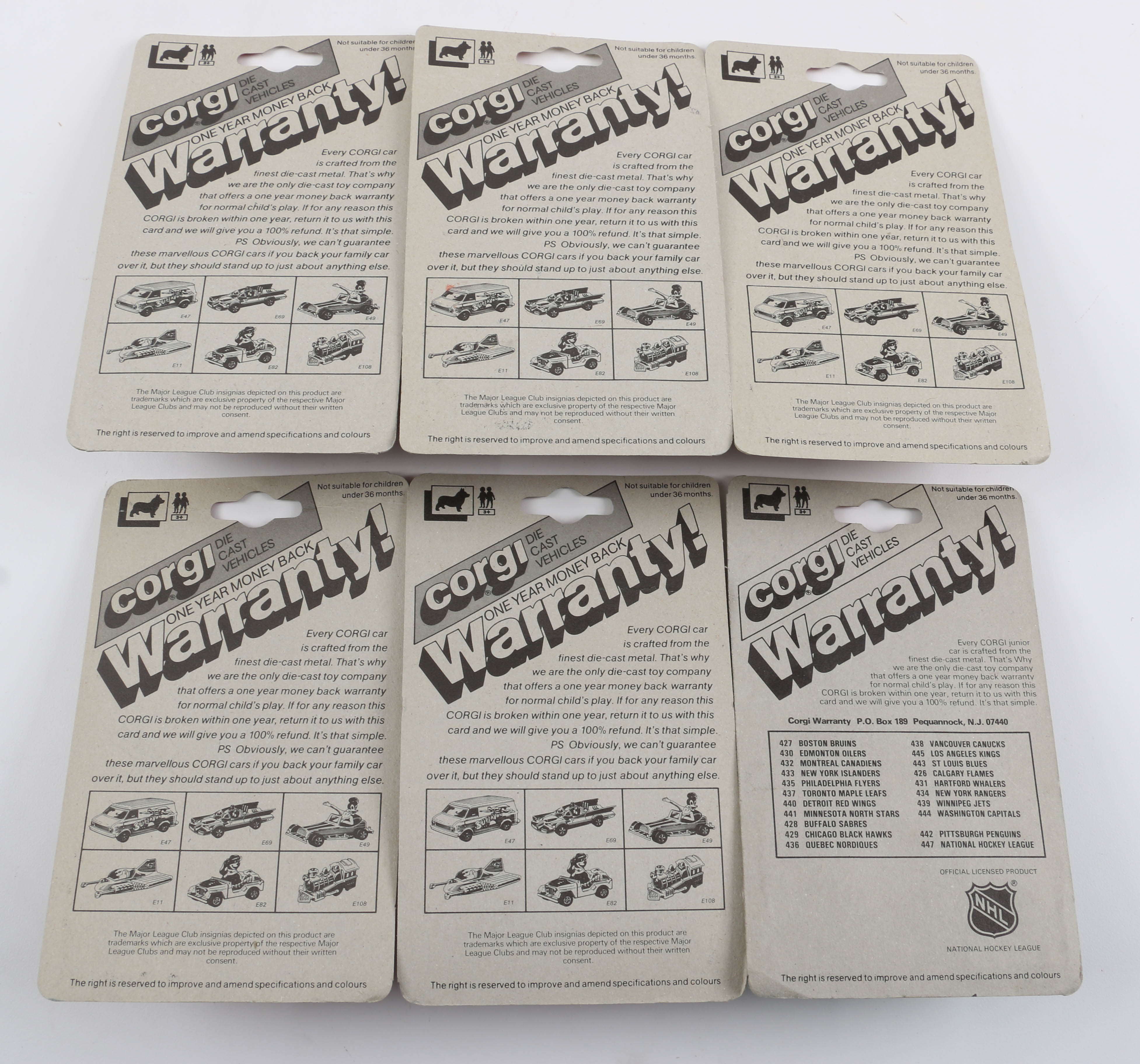 Vintage Corgi Sports Trading Cars