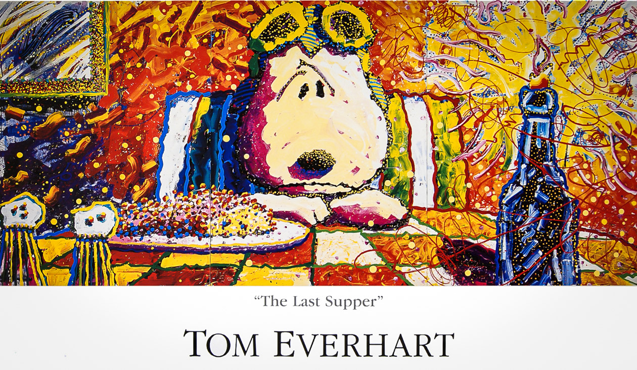 Tom Everhart Fine Art Poster on Paper "Last Supper"
