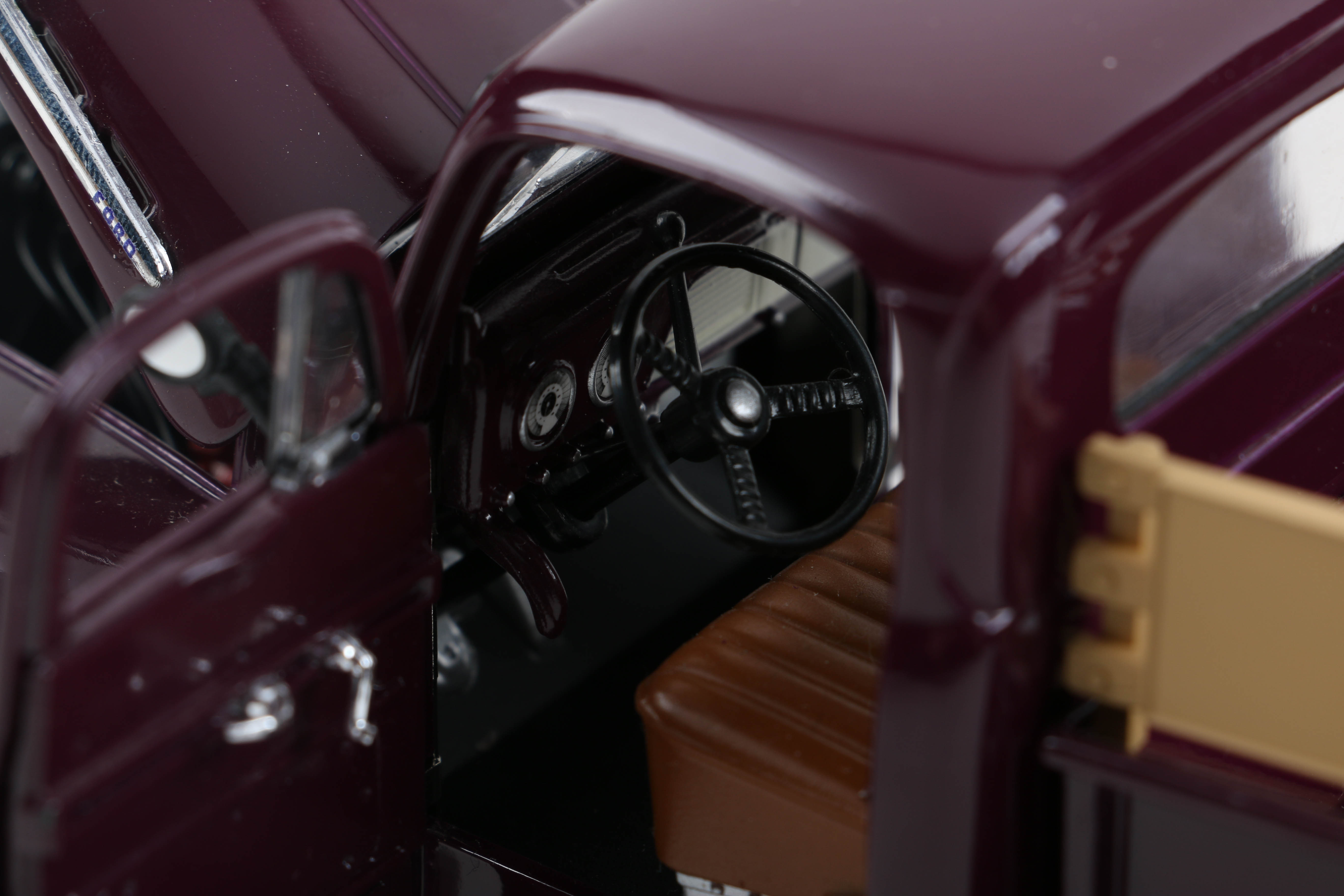 Three Die-Cast Ford Trucks