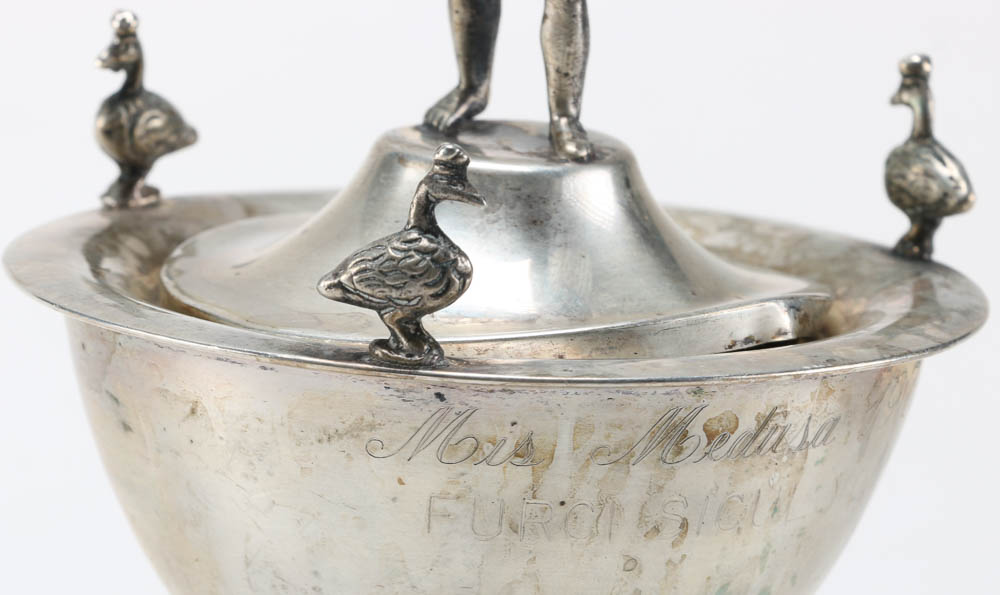 Sicilian 800 Silver "Mis Medusa" Award Trophy