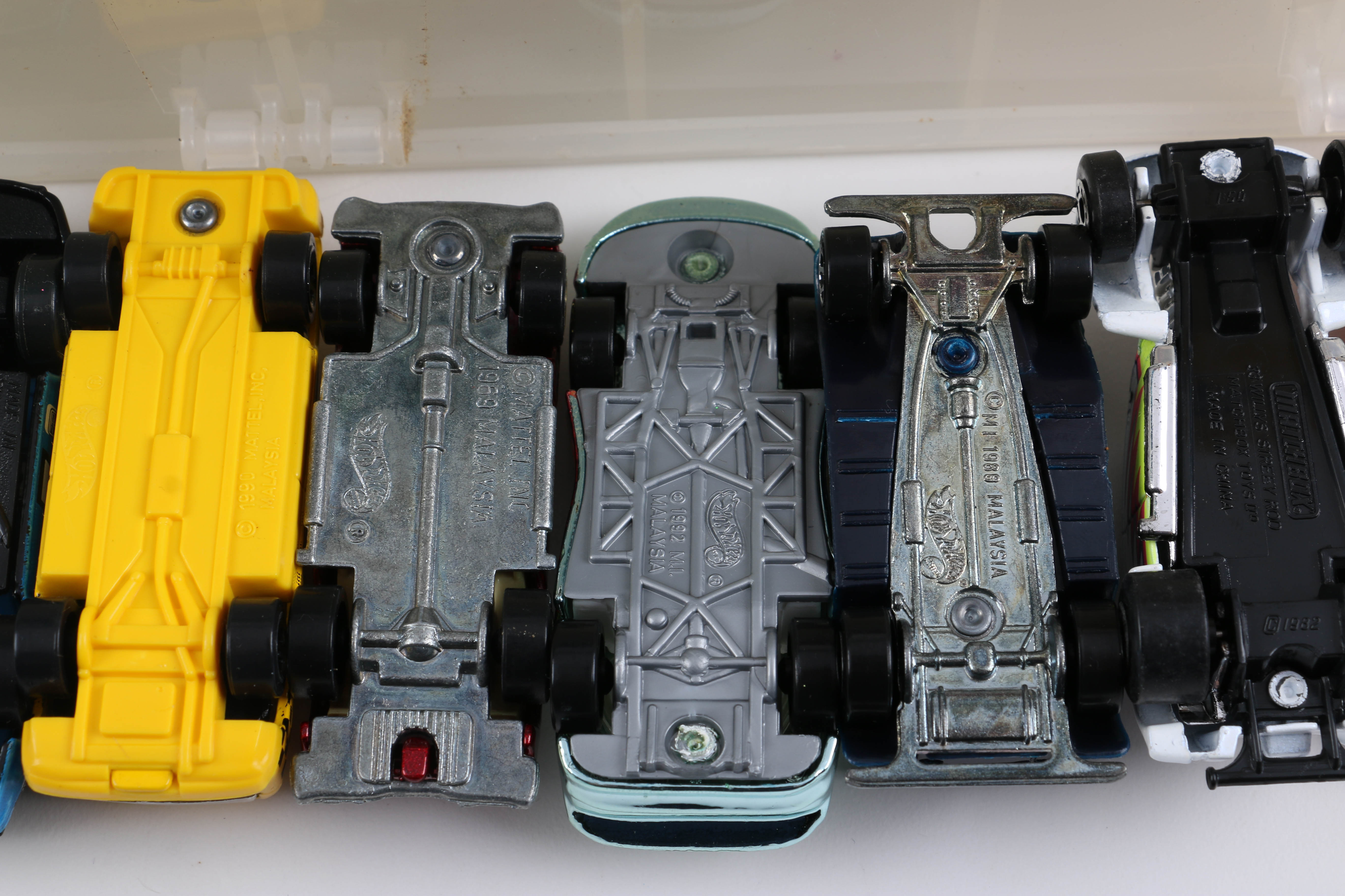 Collection of Vintage Hot Wheel Toy Cars