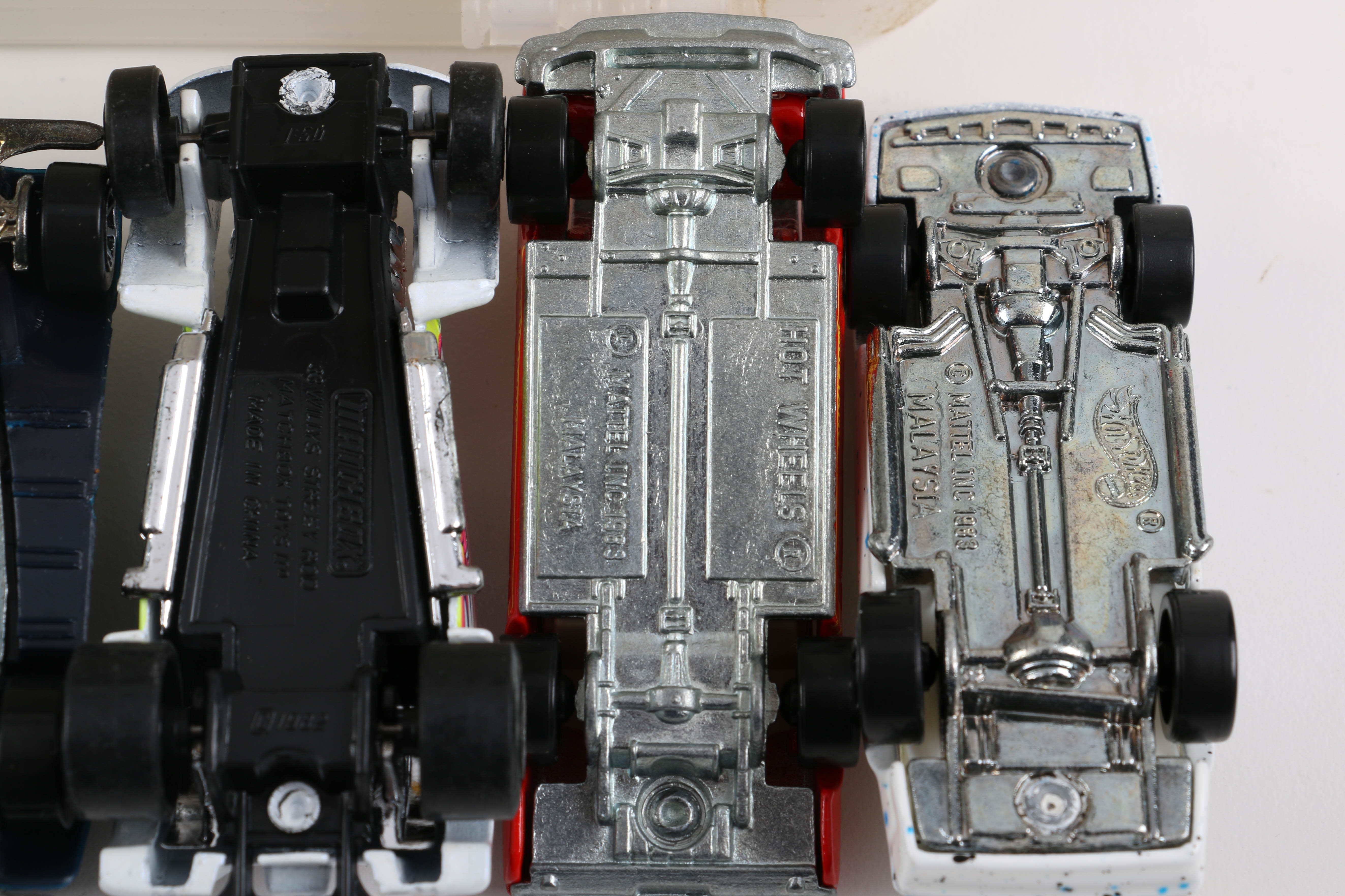 Collection of Vintage Hot Wheel Toy Cars