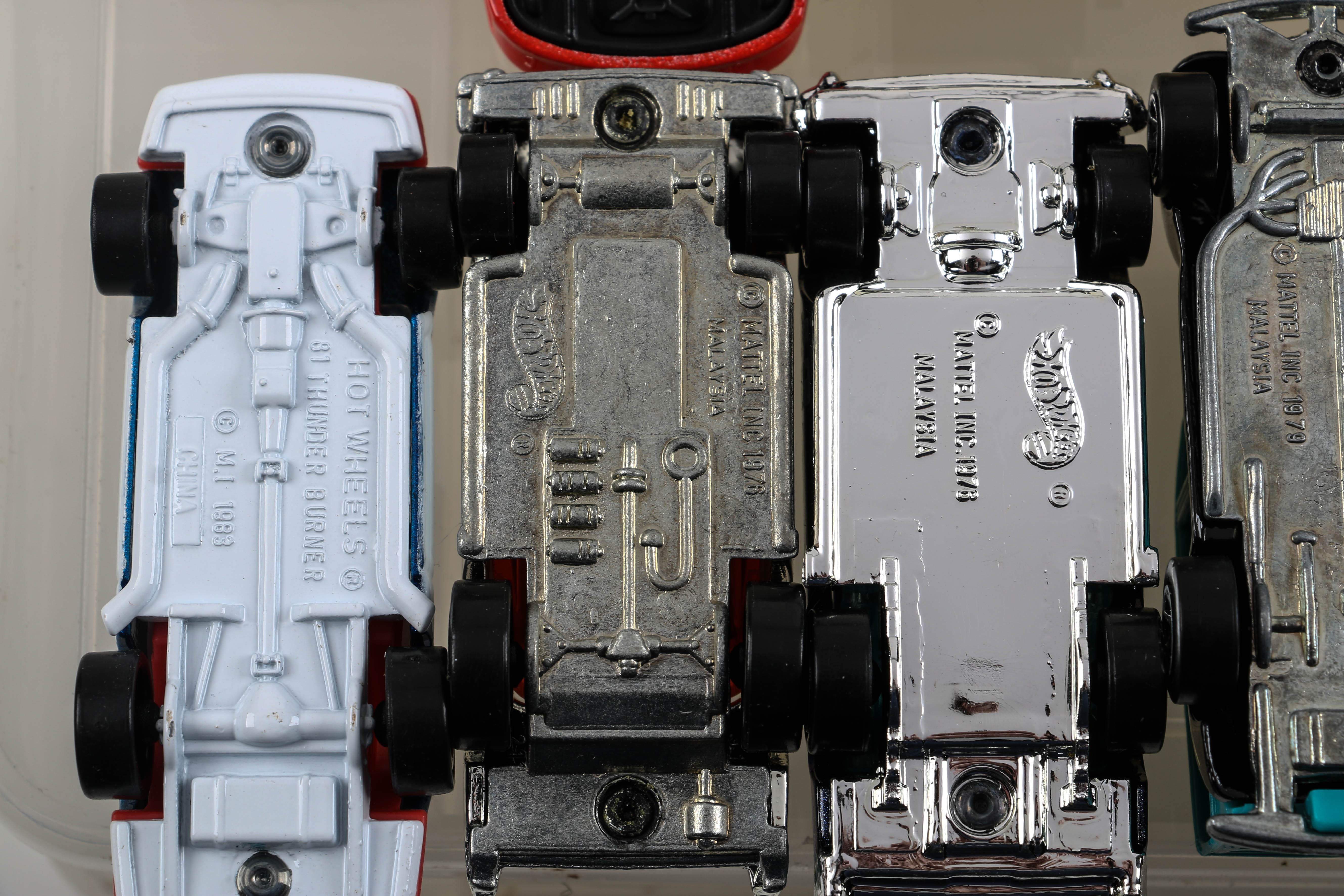 Collection of Vintage Hot Wheel Toy Cars