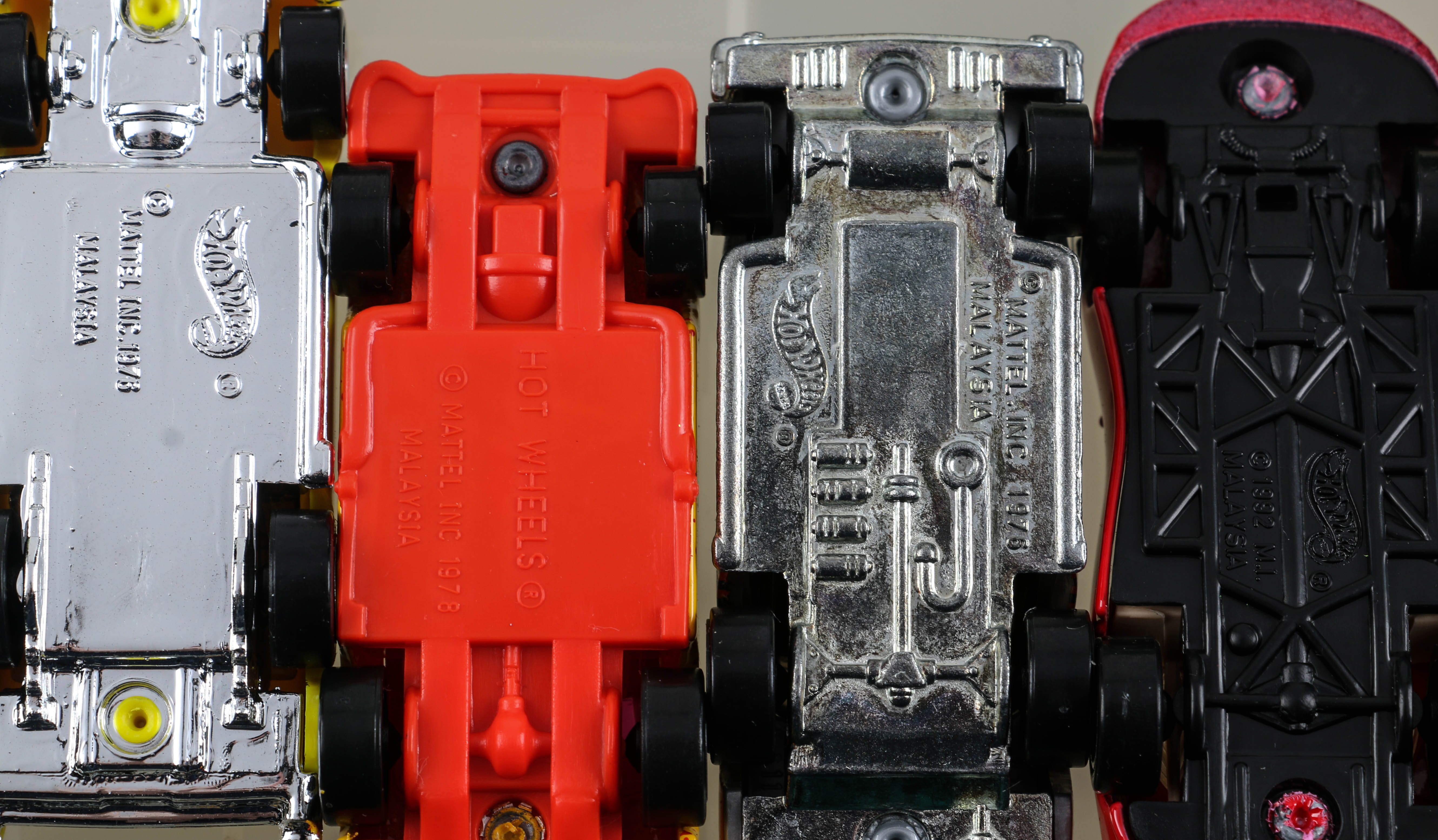 Collection of Vintage Hot Wheel Toy Cars