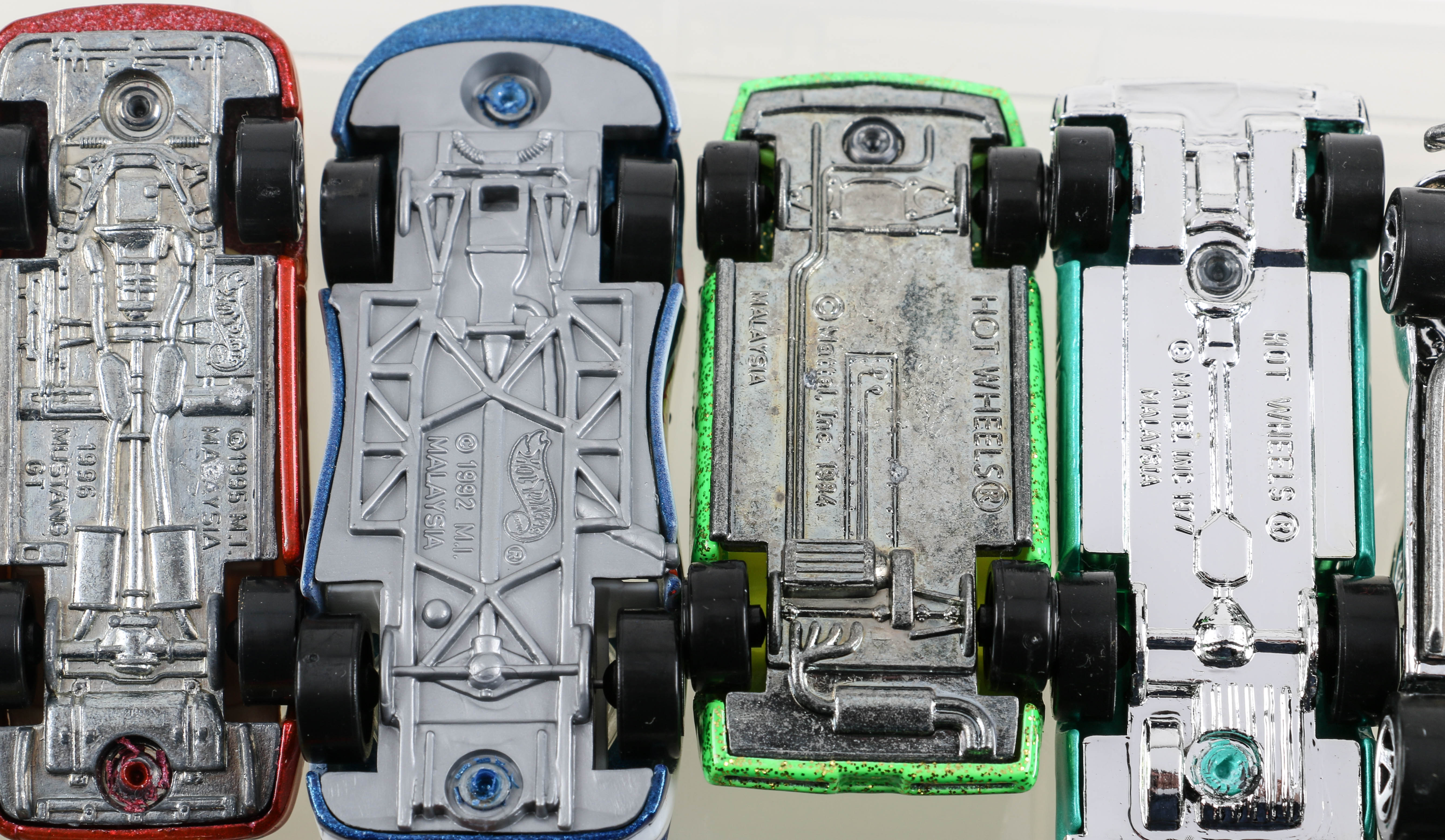 Collection of Vintage Hot Wheel Toy Cars