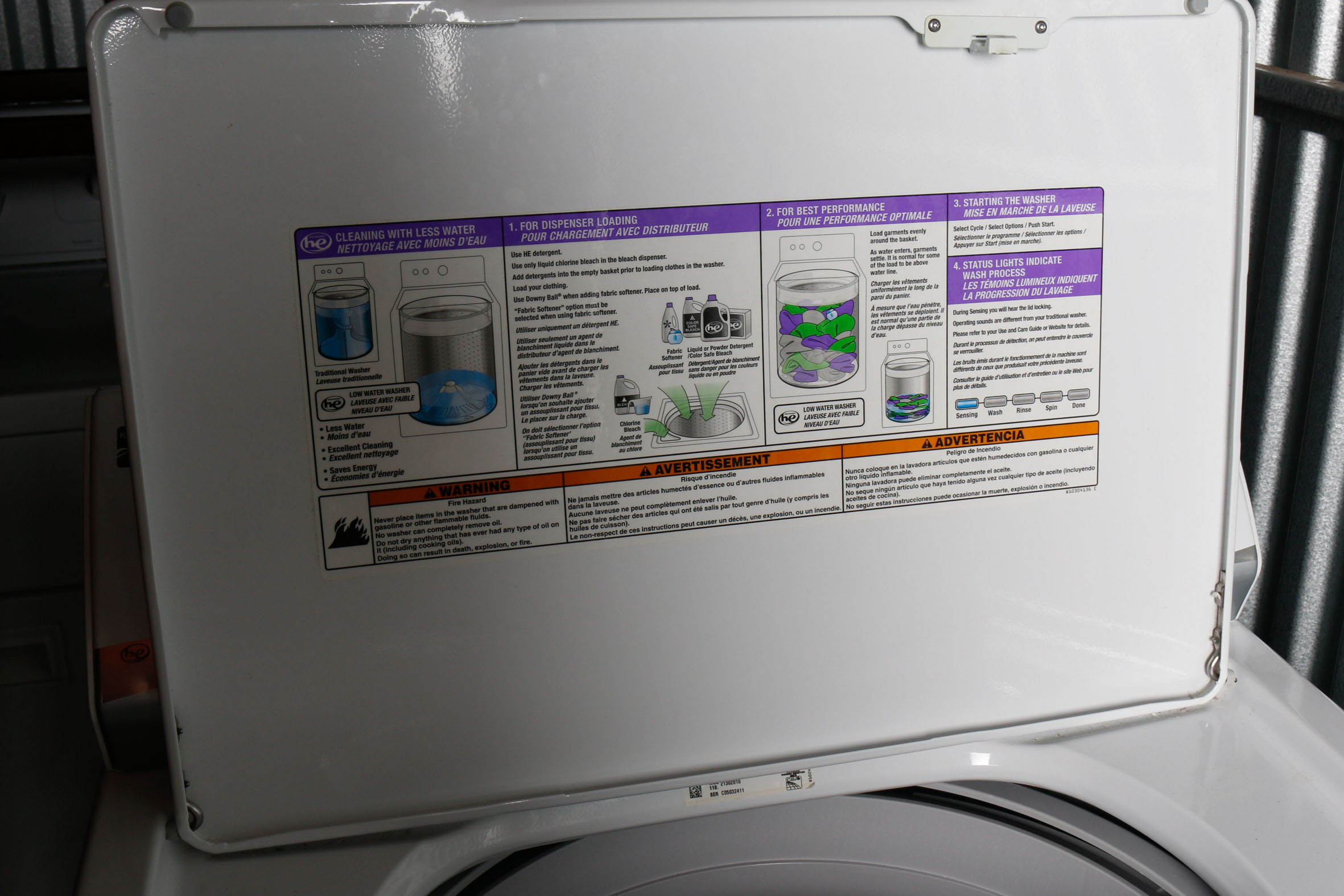 Kenmore Washing Machine Model Number 21302010