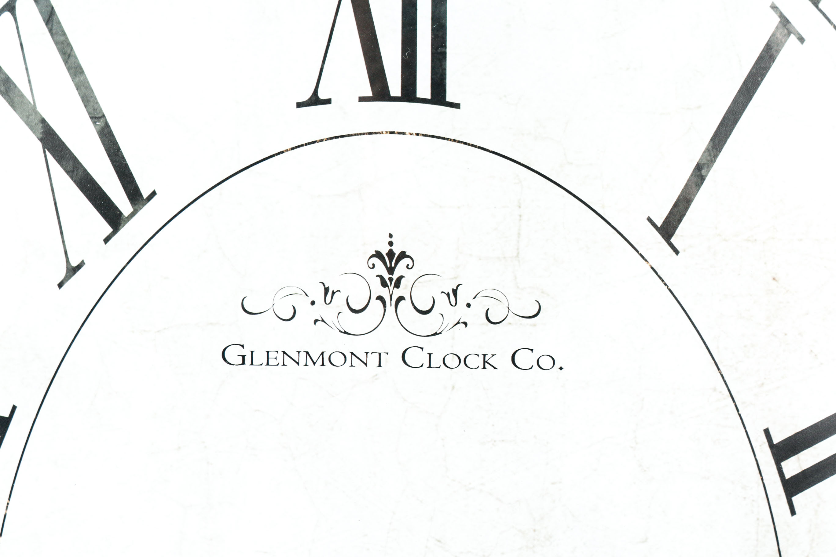 Large Oval Clock by Glenmont Clock Co.