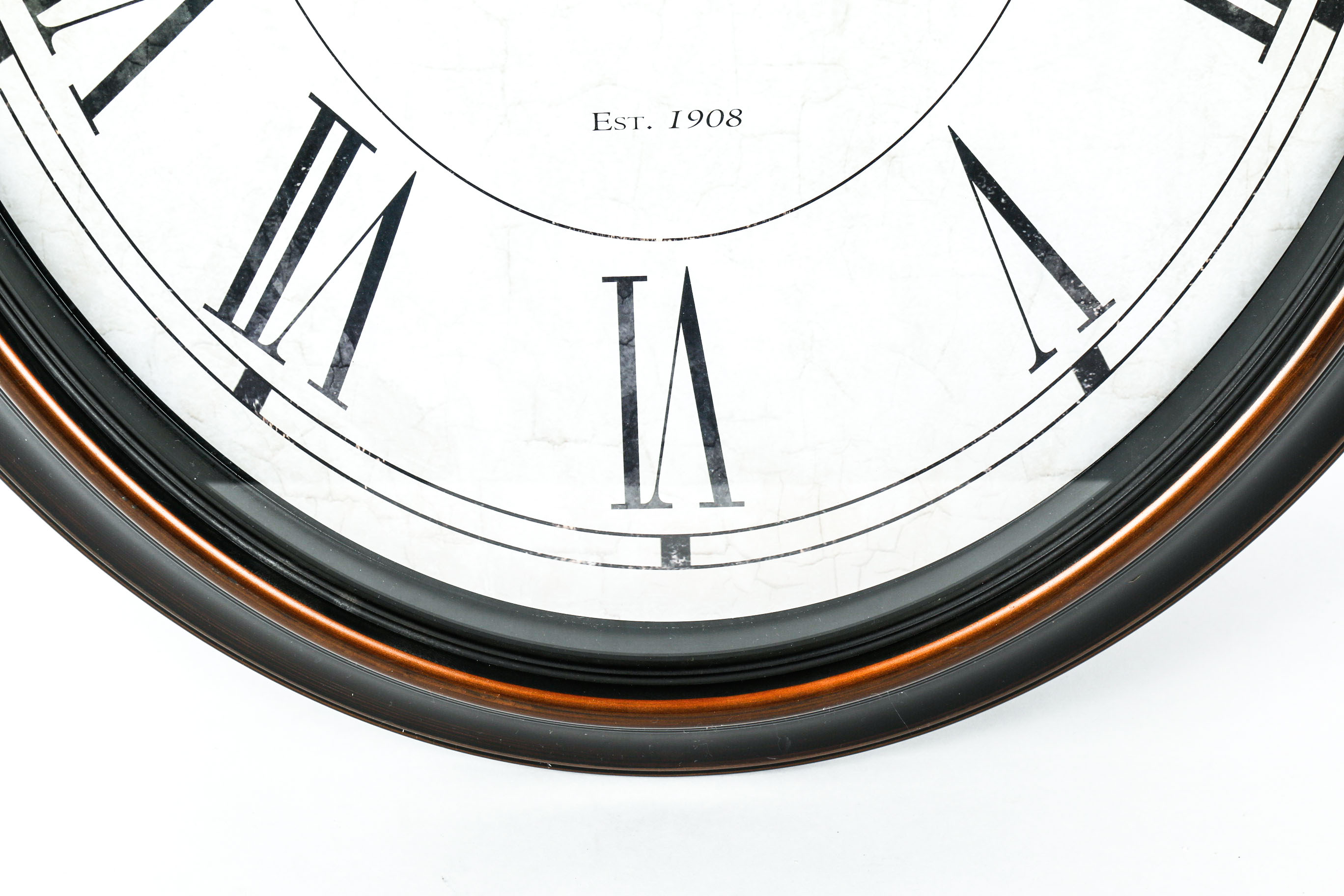 Large Oval Clock by Glenmont Clock Co.