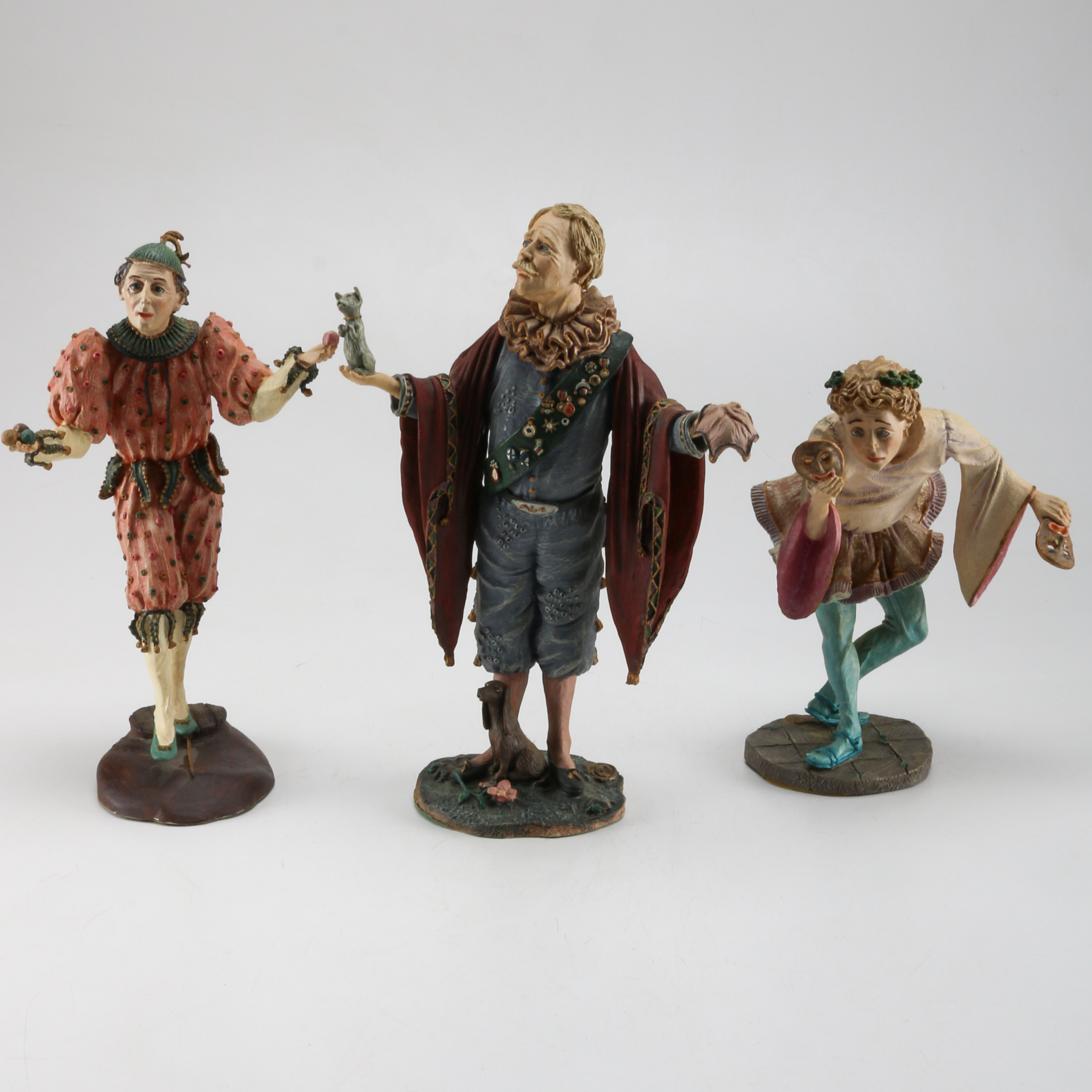 Numbered, Collectors Edition Duncan Royale Clown Figurines