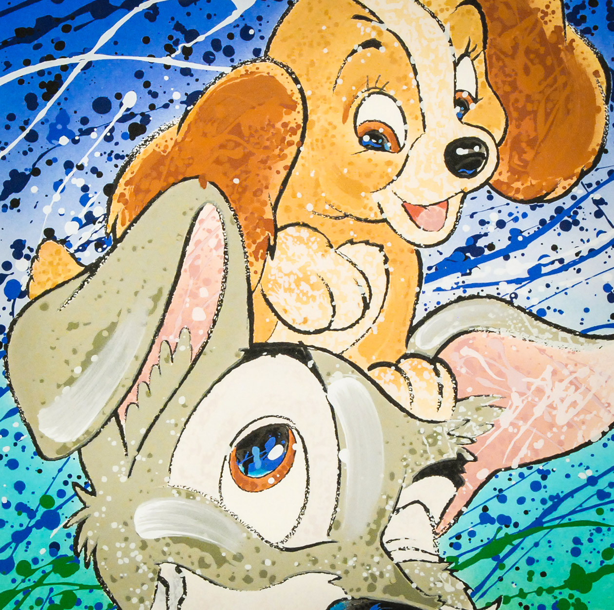 David Willardson Signed Serigraph on Paper "Hair of the Dog"