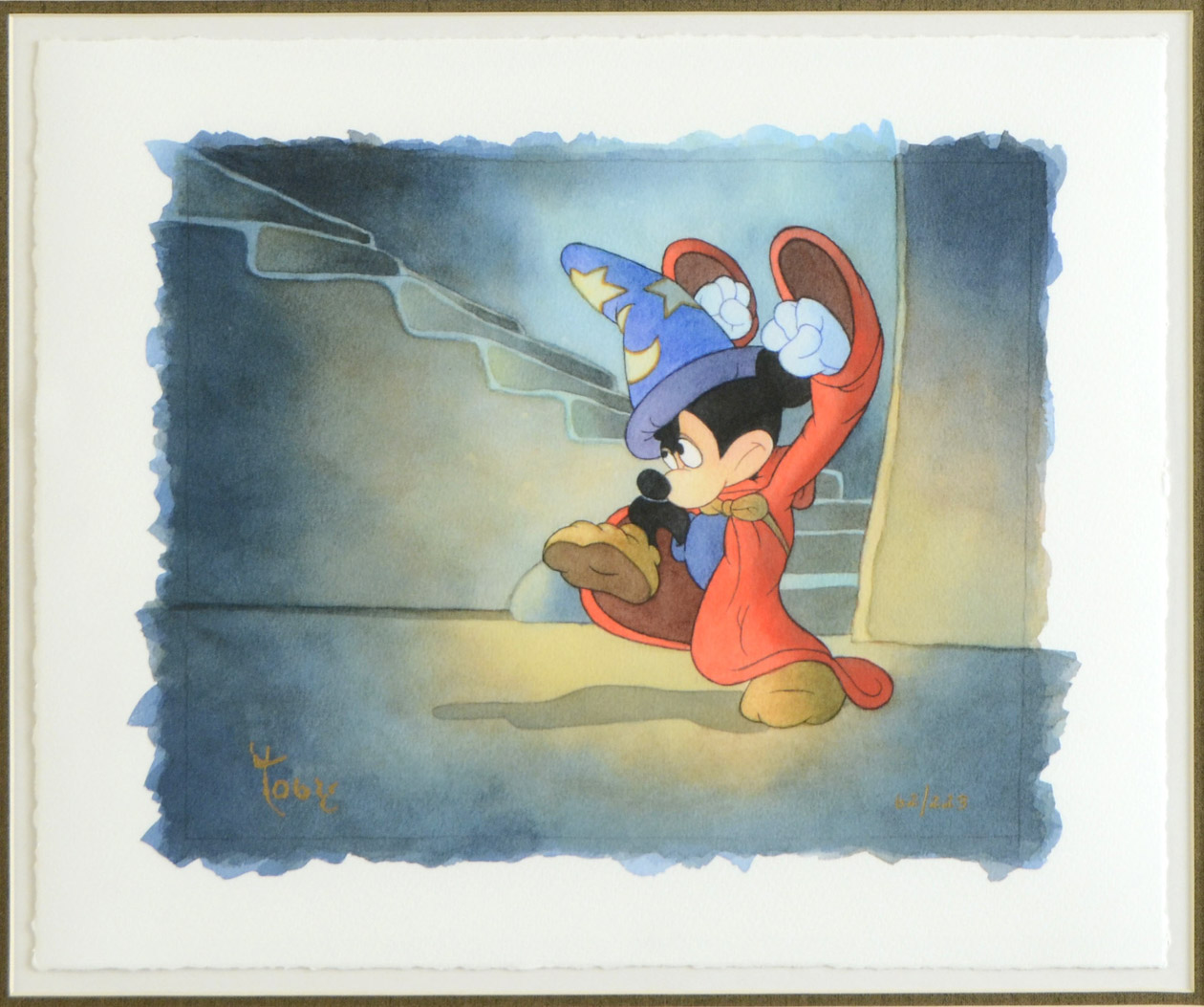 "Casting the Spell" by Toby Bluth (1940-2013) Giclee