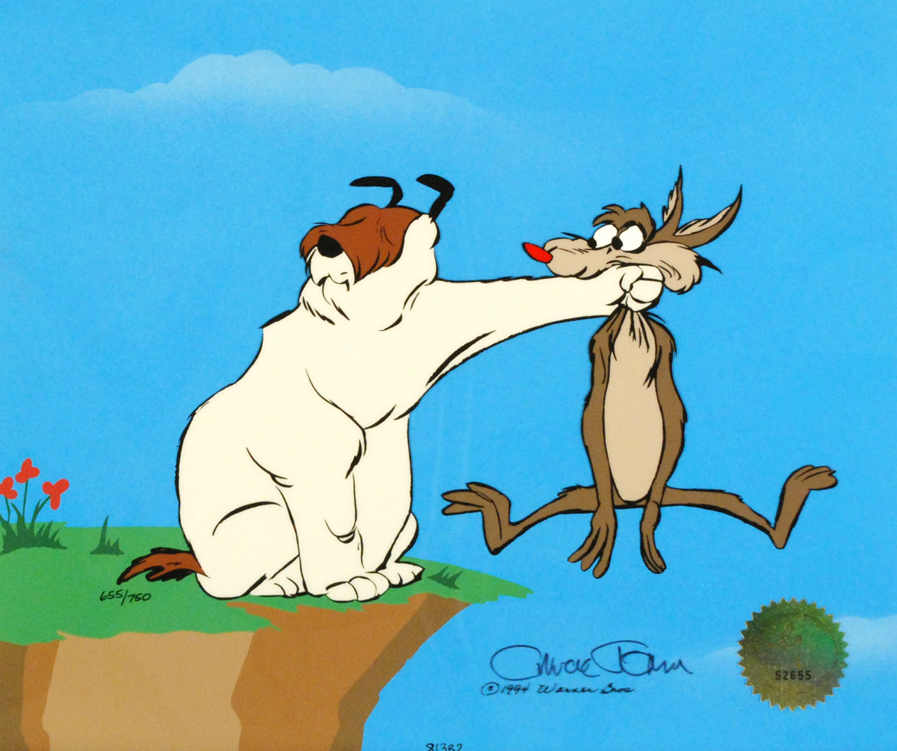 Chuck Jones Limited Edition Sericel "Suspended Animation"