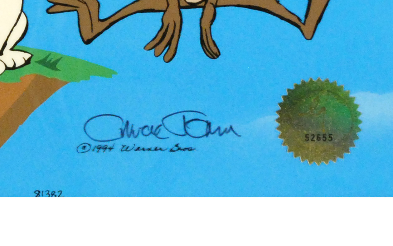 Chuck Jones Limited Edition Sericel "Suspended Animation"