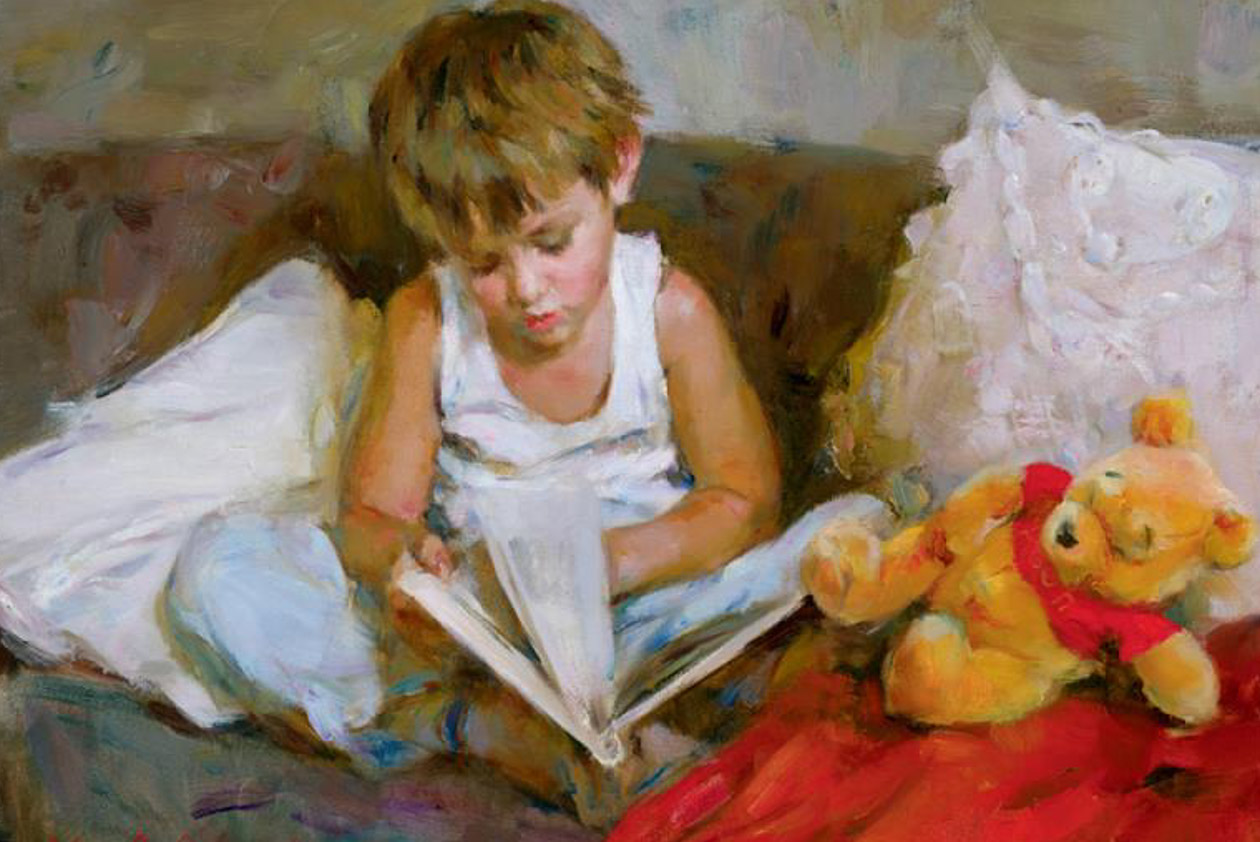 Mikhail and Inessa Garmash Limited Edition Giclee on Canvas "Wonderful World"