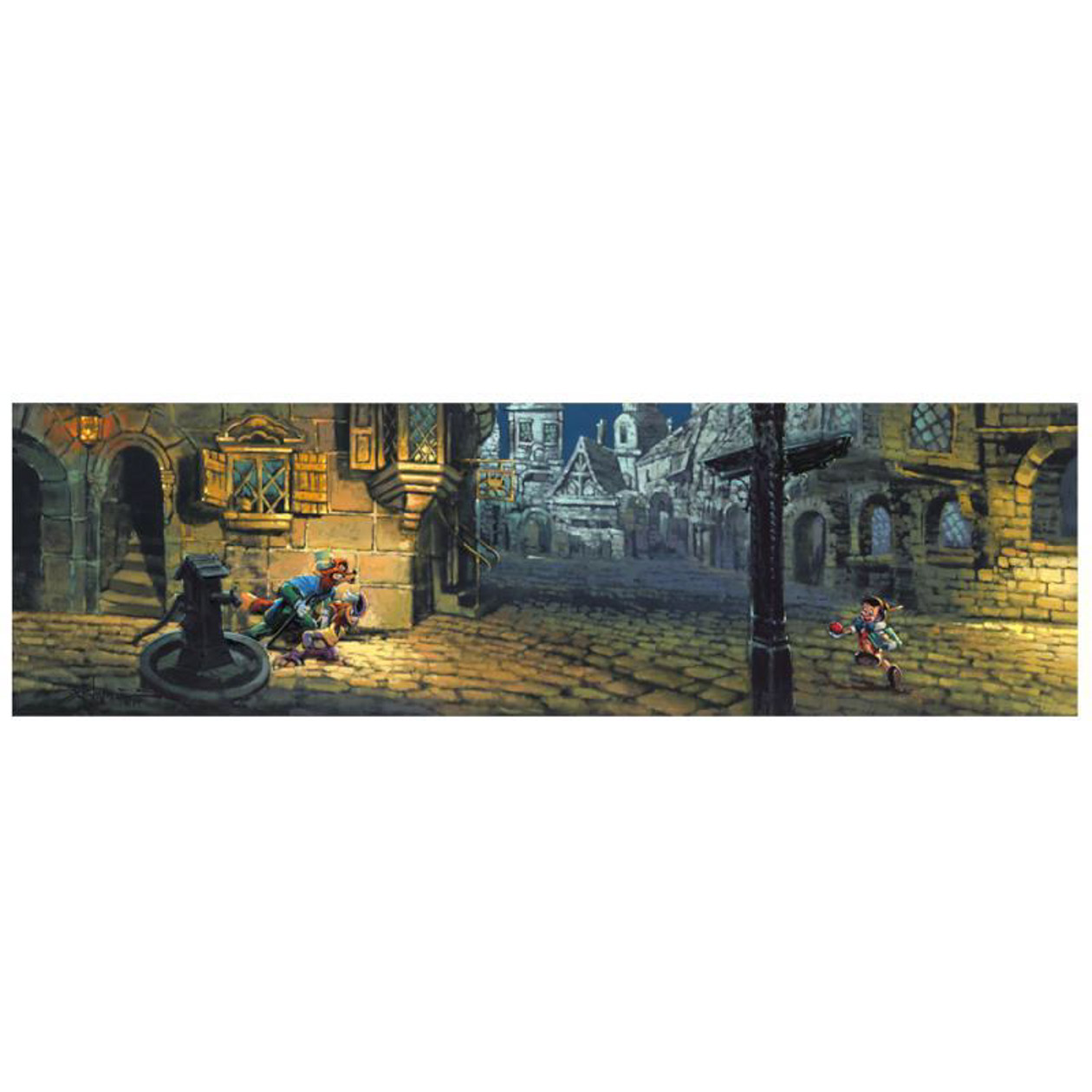 Rodel Gonzalez Limited Edition Giclee on Canvas "Temptation Lurks"