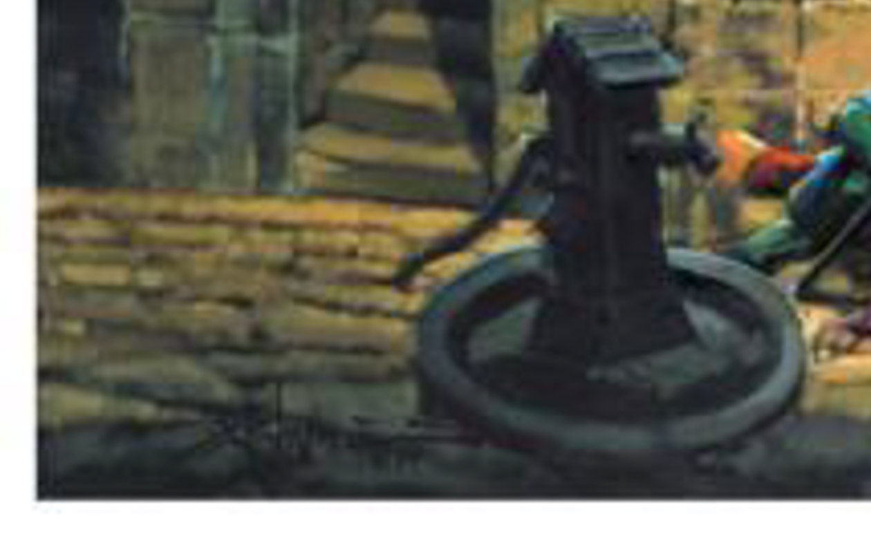 Rodel Gonzalez Limited Edition Giclee on Canvas "Temptation Lurks"