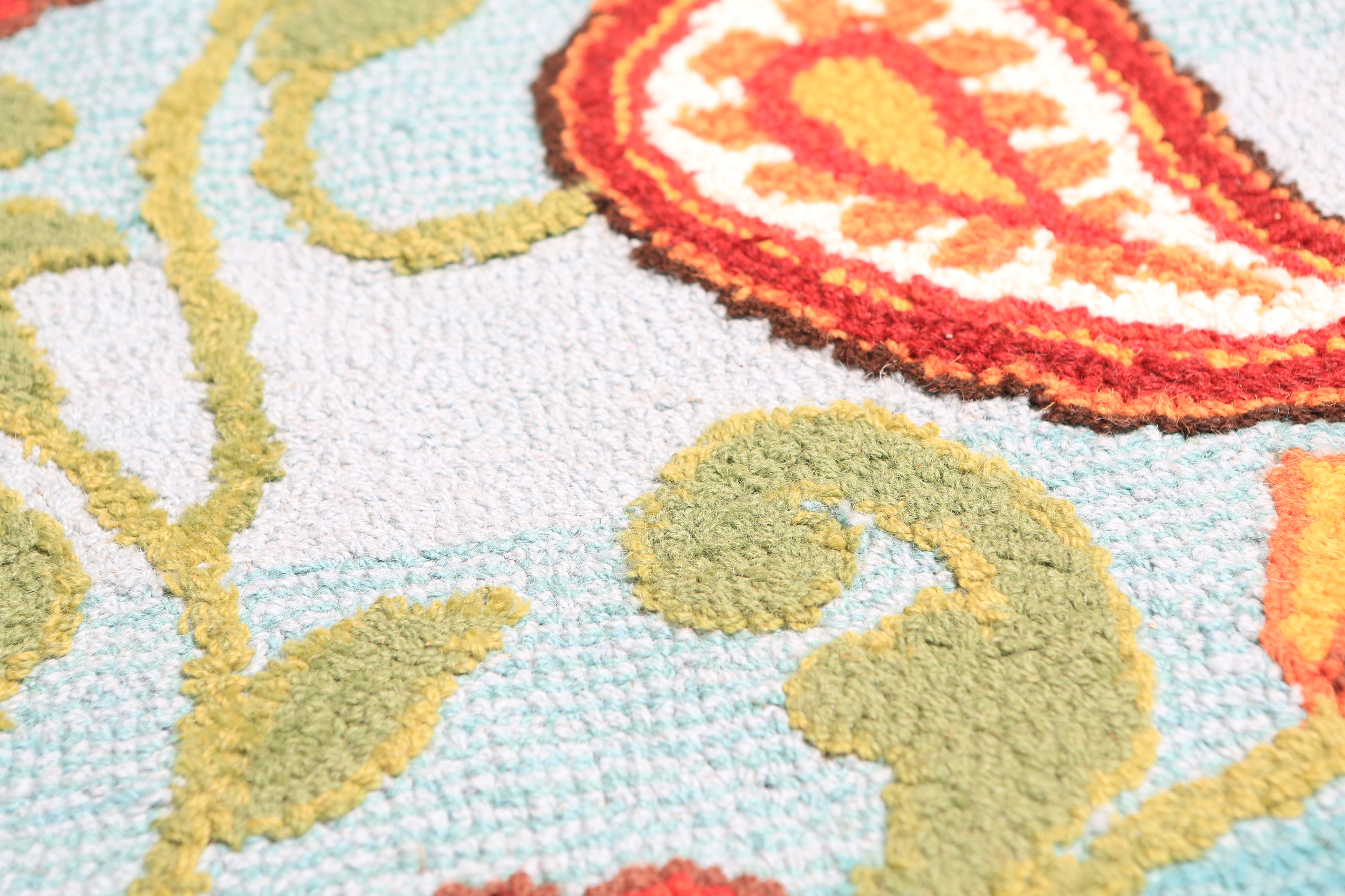 Pier 1 Imports Wool Paisley "Tapis" Area Rug