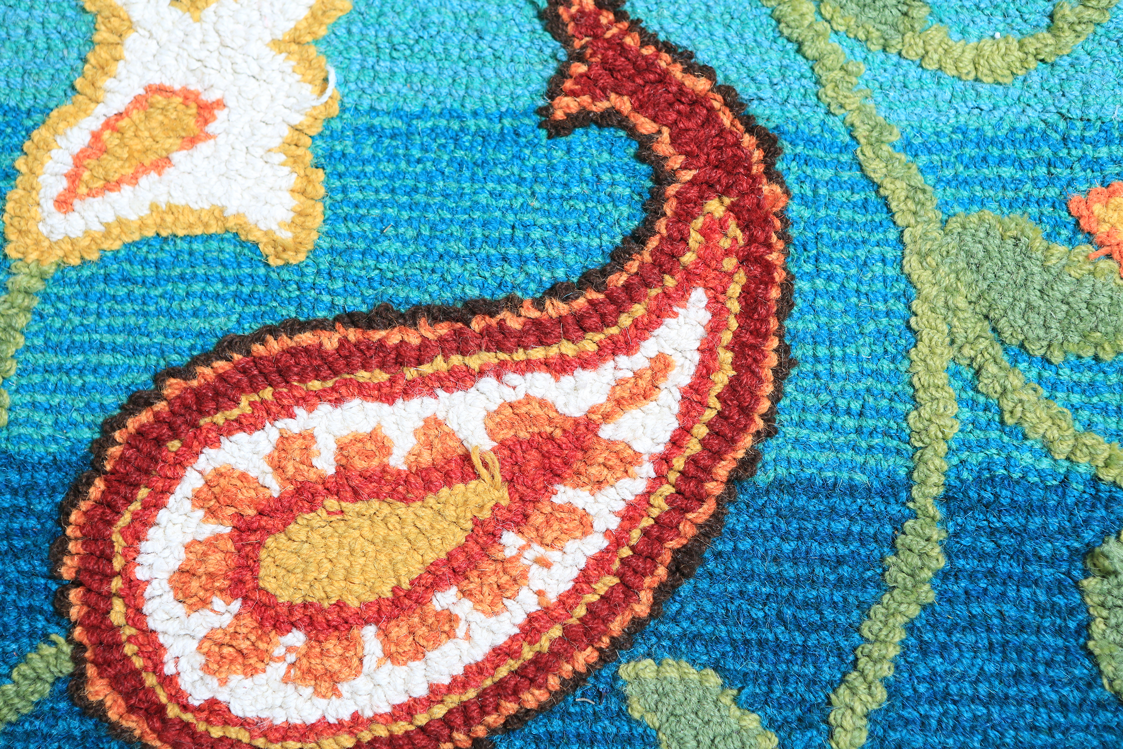 Pier 1 Imports Wool Paisley "Tapis" Area Rug