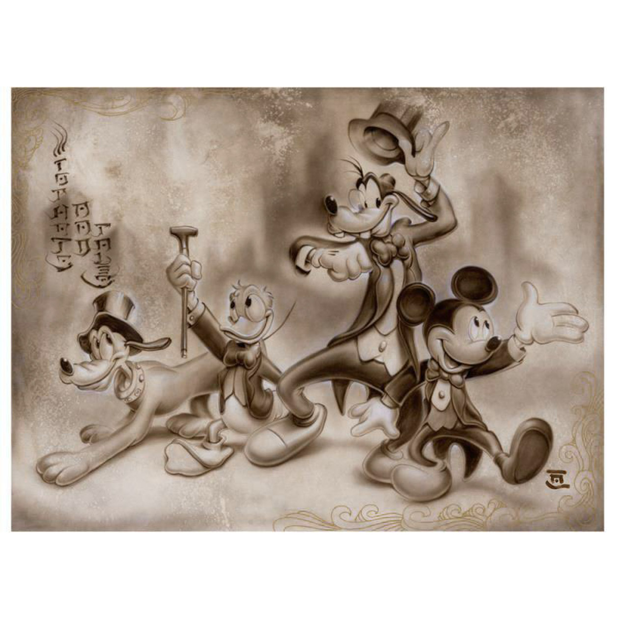 Noah - "Top Hat and Tails" Limited Edition Giclee
