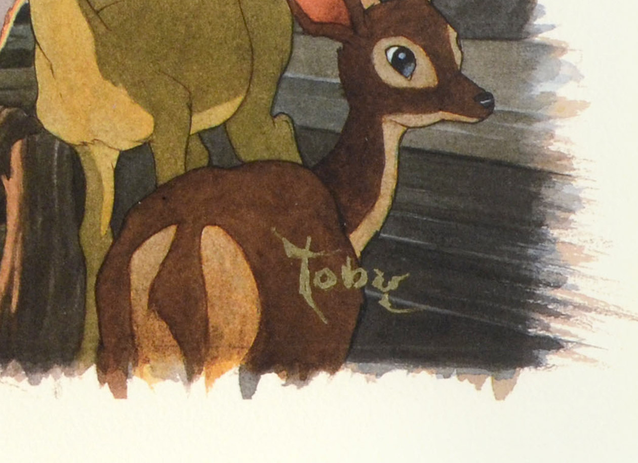 Toby Bluth (1940-2013) - "Tidying Up"