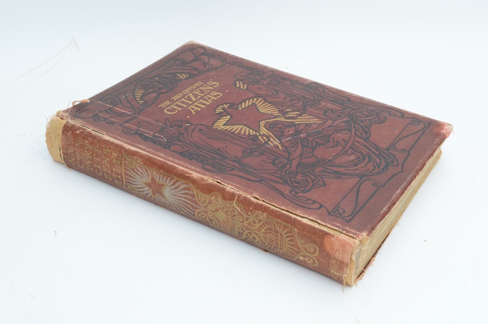 Antique "XXth Century Citizen's Atlas Of the World"