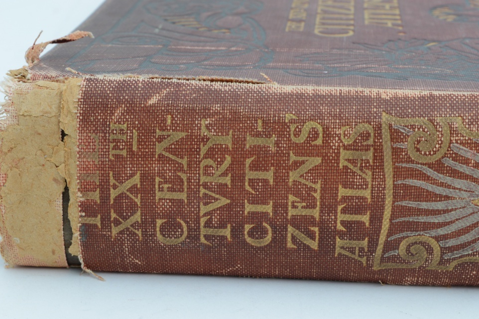 Antique "XXth Century Citizen's Atlas Of the World"