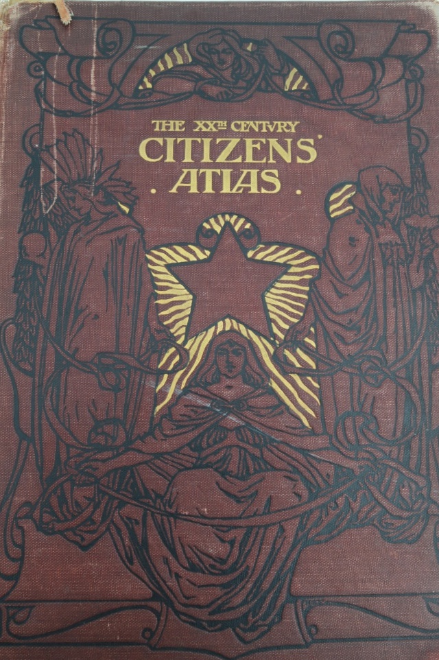 Antique "XXth Century Citizen's Atlas Of the World"