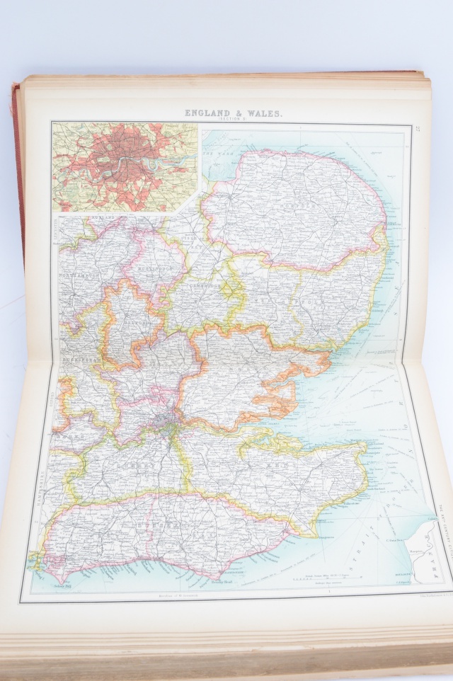 Antique "XXth Century Citizen's Atlas Of the World"