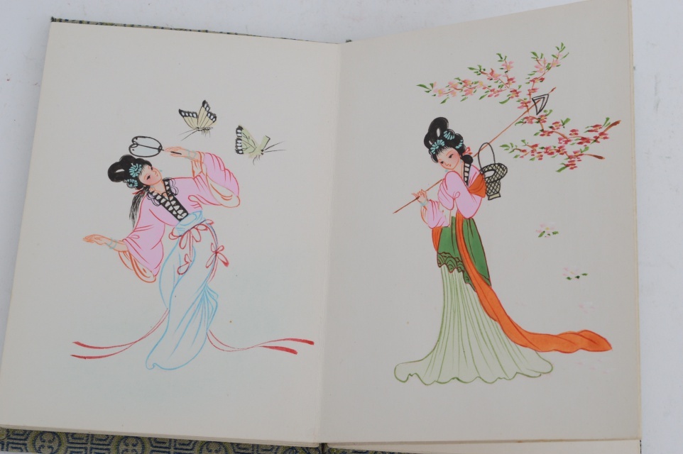 Rare Chinese "Jinling's Twelve Beauties" Book