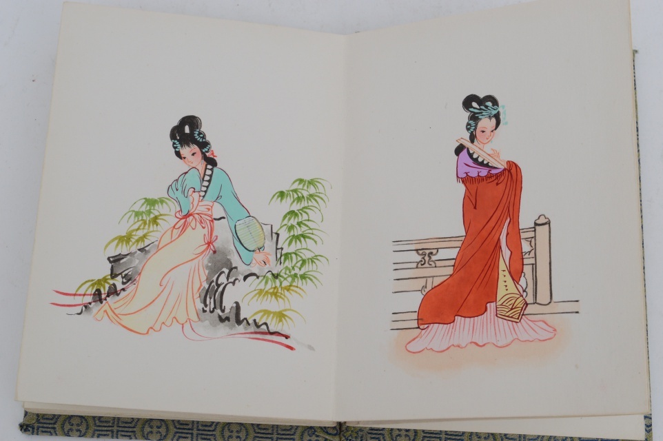 Rare Chinese "Jinling's Twelve Beauties" Book