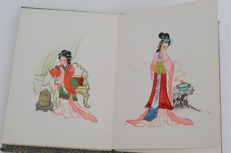 Rare Chinese "Jinling's Twelve Beauties" Book