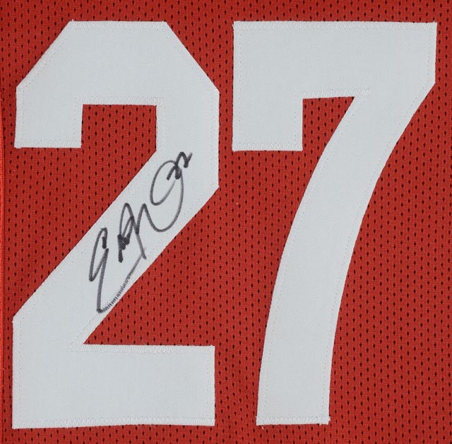 Three Heisman Trophy Winners Signed Ohio State Jersey  COA
