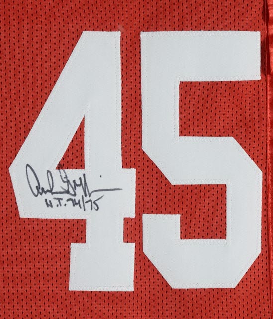 Three Heisman Trophy Winners Signed Ohio State Jersey  COA