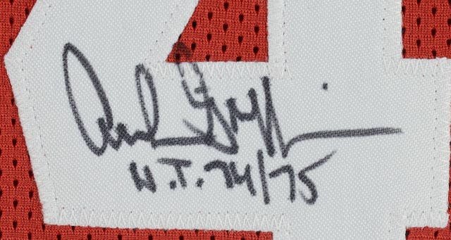 Three Heisman Trophy Winners Signed Ohio State Jersey  COA
