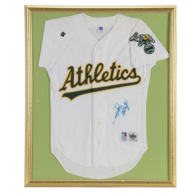 Reggie Jackson Signed Athletics Jersey  COA