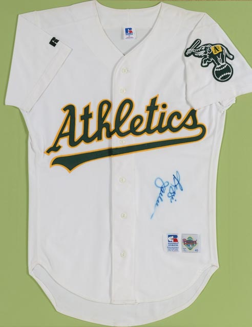 Reggie Jackson Signed Athletics Jersey  COA