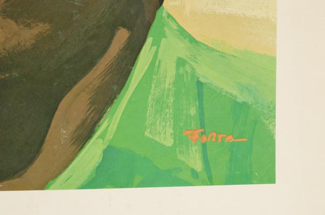 1970 Jim Brown Browns "Portraits & Profiles" Display